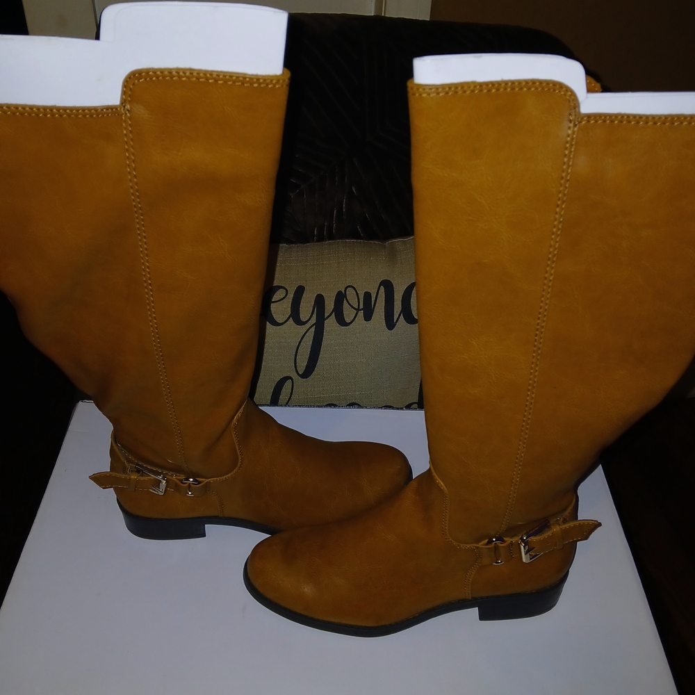 Alfani Women's Brown Over the Knee Boots